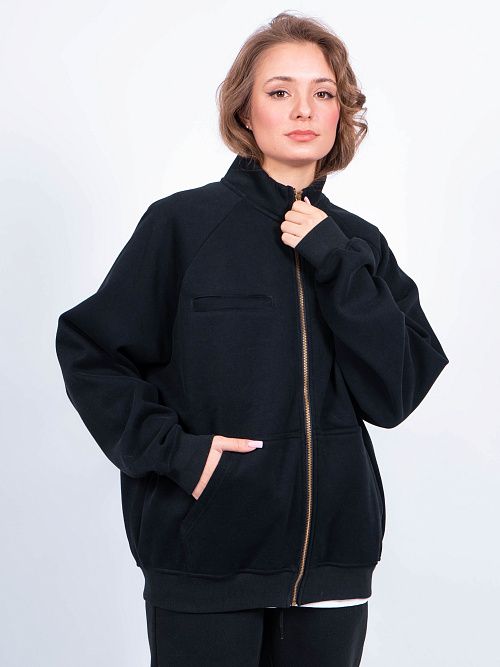 W2466-1 Кофта черный 365