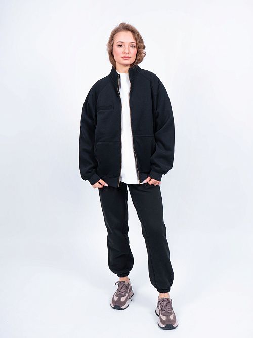 W2466-1 Кофта черный 365