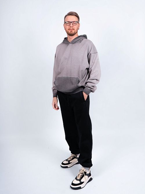 24133 Кофта серый 365